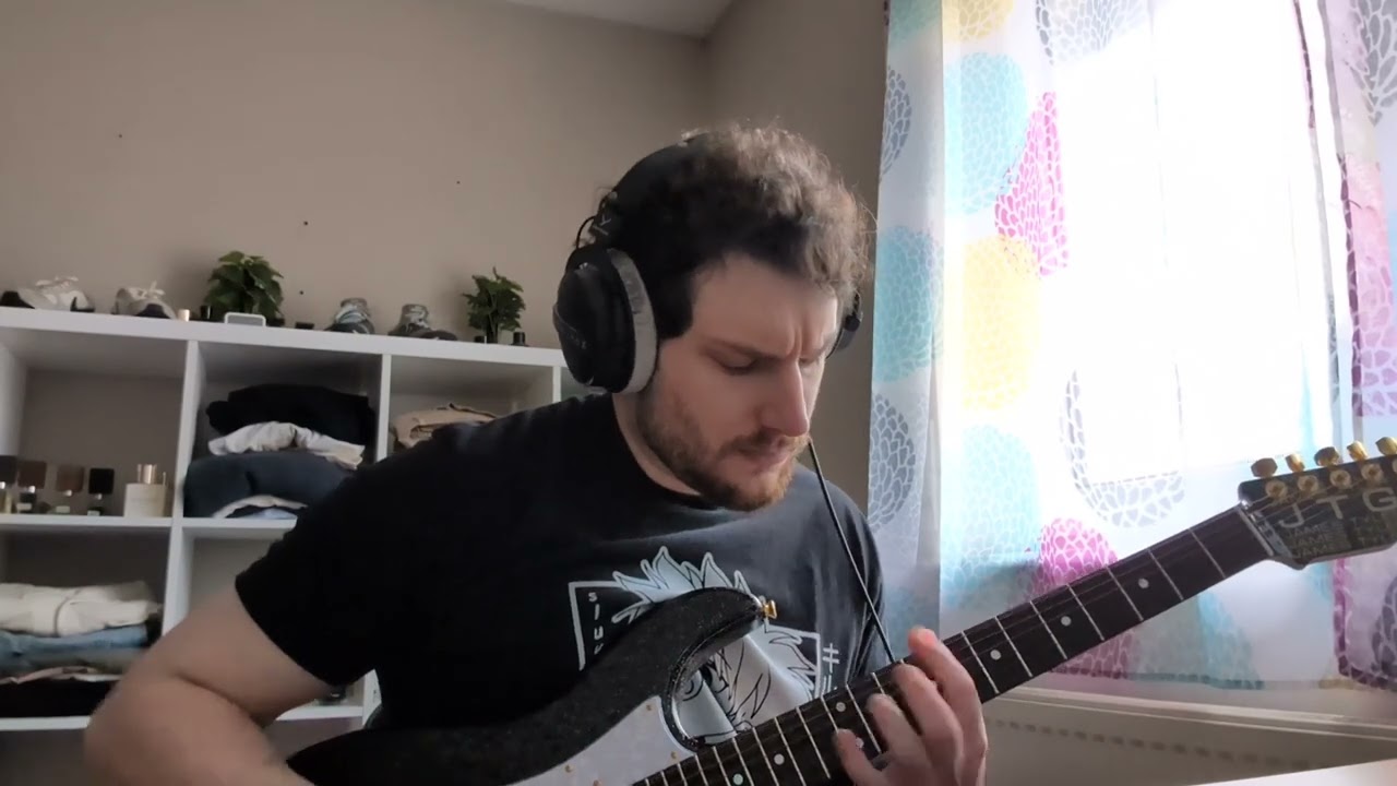 Under a glass moon (solo cover)