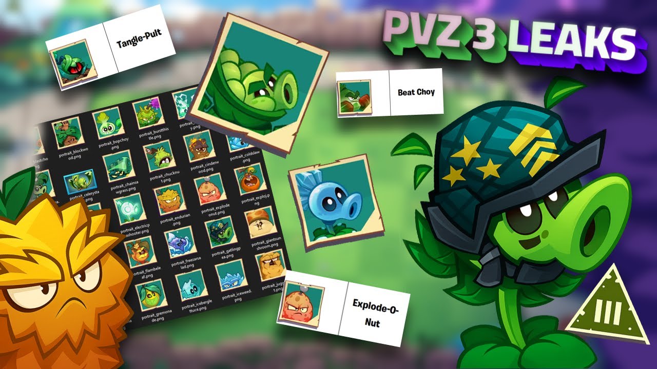 PVZ 3 NEW Leaks Are INSANE&hellip; (New Plants, Zombies & Features!)