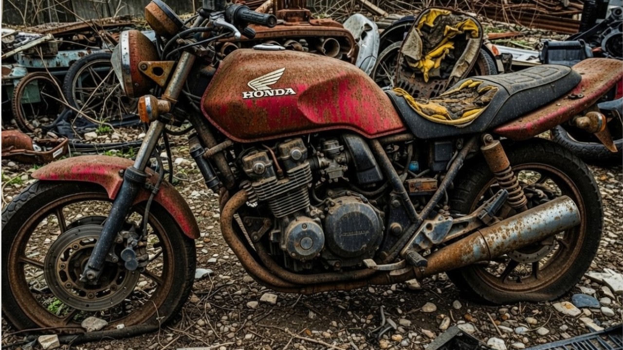 1997 Honda CB400 Full Restoration | Complete Motorcycle Rebuild from Start to Finish