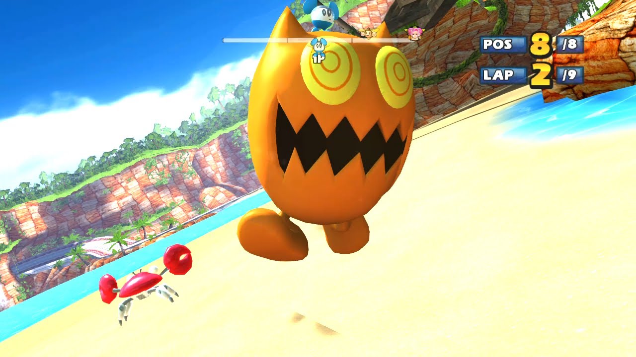 CHUCHUS Lost Palace 9 Laps Expert (Request) Sonic & Sega All-Stars Racing