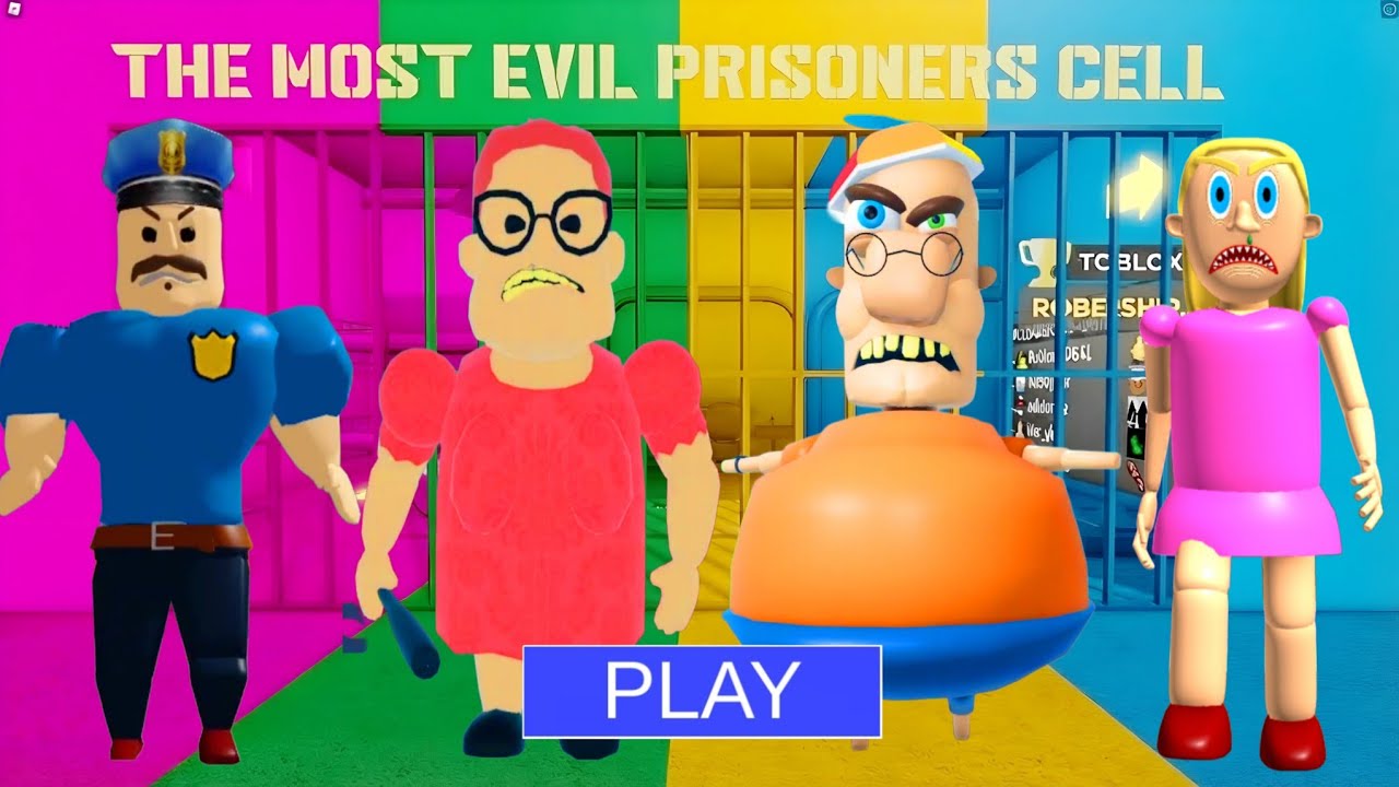 MR SPRINKLES VS BARRA'S GRANNY VS BORRY VS EVIL MOM? OBBY Full Gameplay #roblox