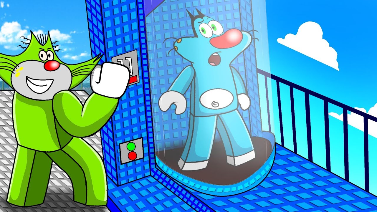 Roblox Making The World 5 Star Waterpark ft.Oggy