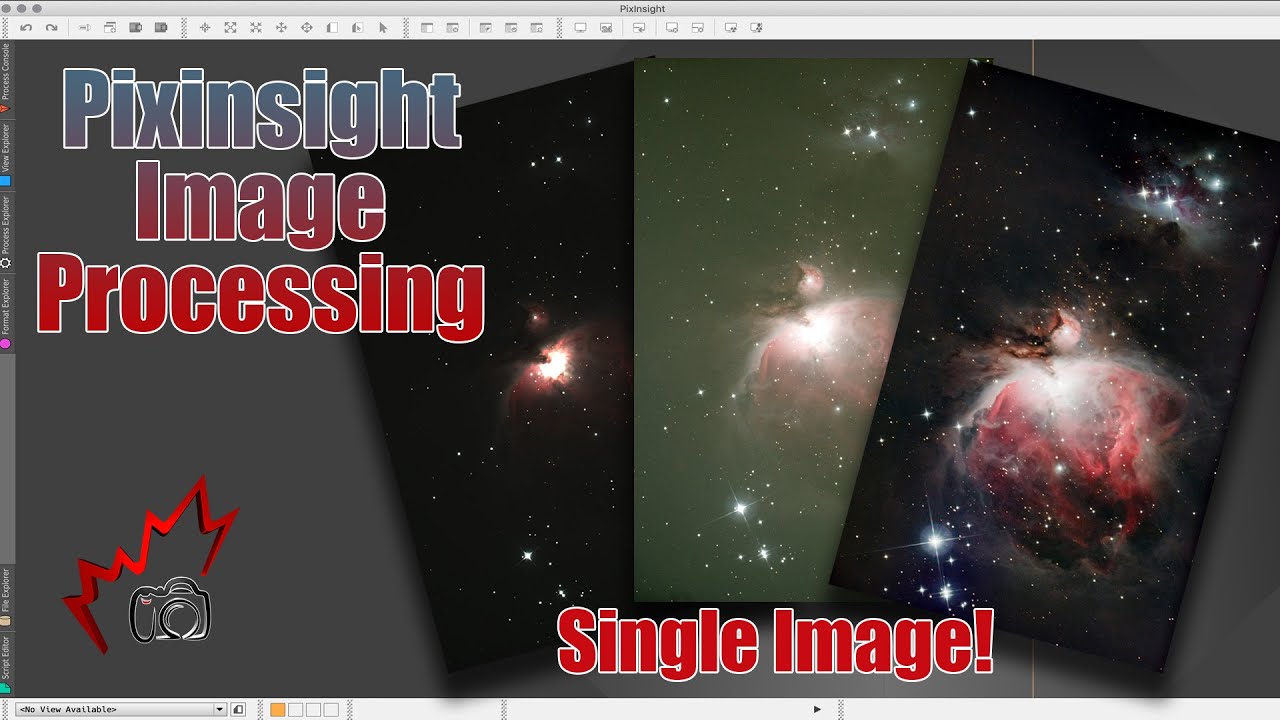 Processing a Single Image in Pixinsight
