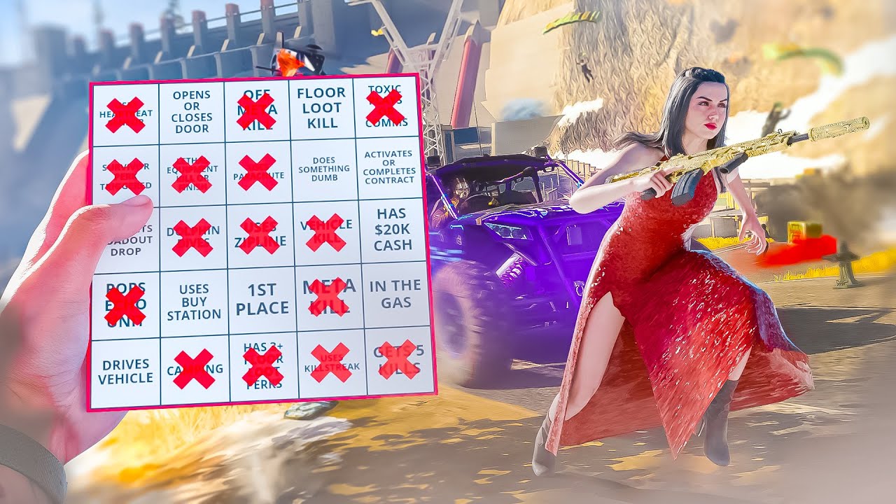 This WARZONE BINGO Game Was Full Of DEMONS