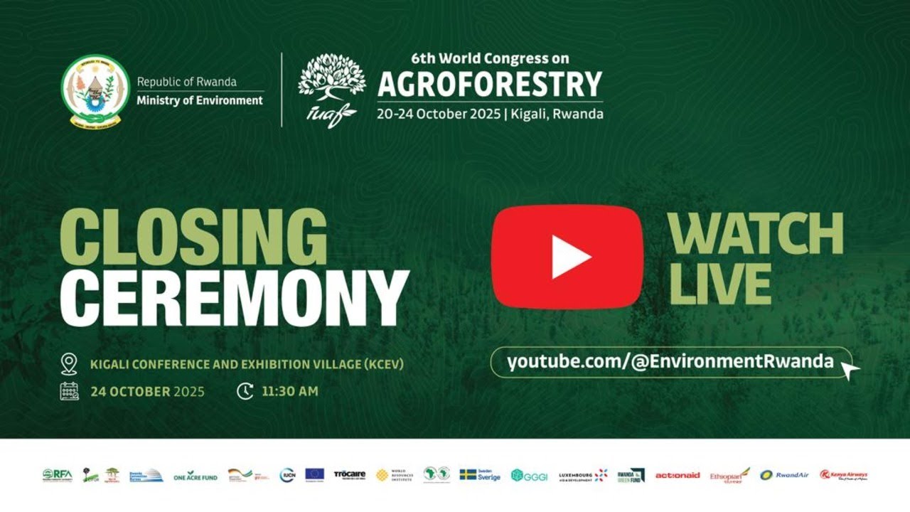 6th World Congress on Agroforestry Closing Ceremony