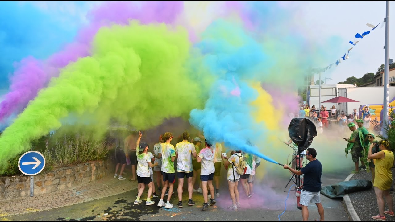 Color Run à Saint-Germain-Laprade 2025