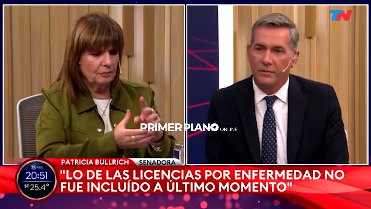 REFORMA LABORAL: DESPUÉS DEL TIRO EN EL PIE DE STURZENEGGER, BULLRICH ANTICIPÓ CAMBIOS A LA LEY