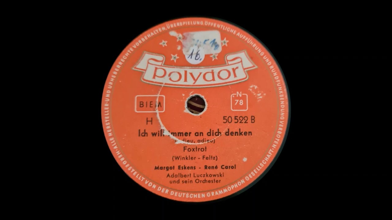Margot Eskens & René Carol    Ich will immer an Dich denken