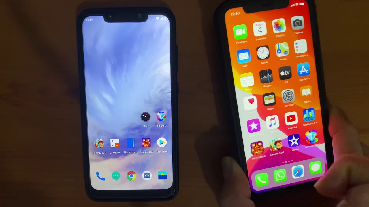 Pocophone F1 vs iPhone 11