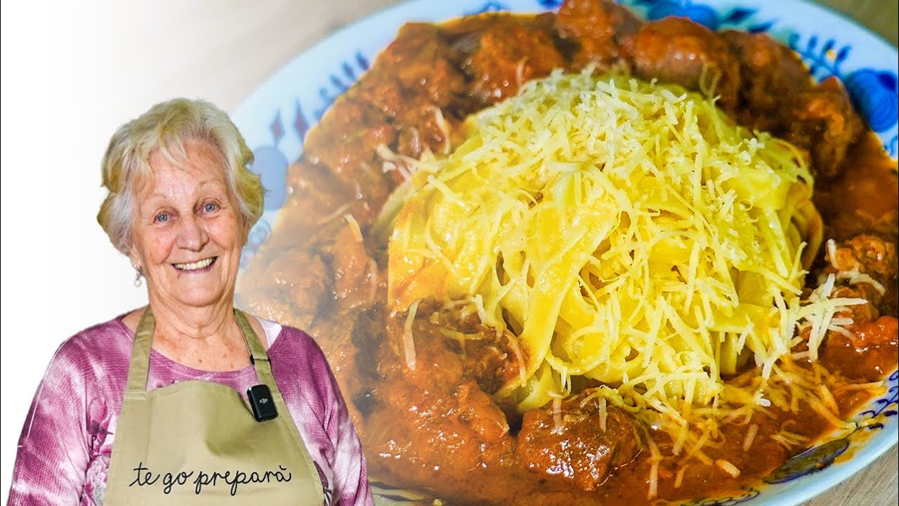 Tagliatelle Con Sugo Di Carne - Ricetta Della Nonna