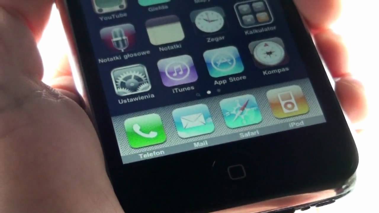Wideo recenzja iPhone 3GS na FrazPC - część pierwsza