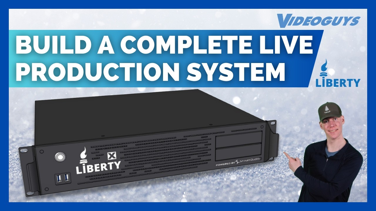 Build a Complete Live Production System with Liberty X, NDI & PTZ