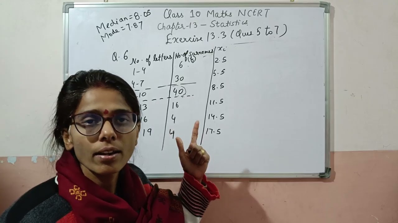 Class 10 Maths|Exercise 13.3 Ques. 5 to 7|Statistics|Chapter-13|NCERT|CBSE 2025-26