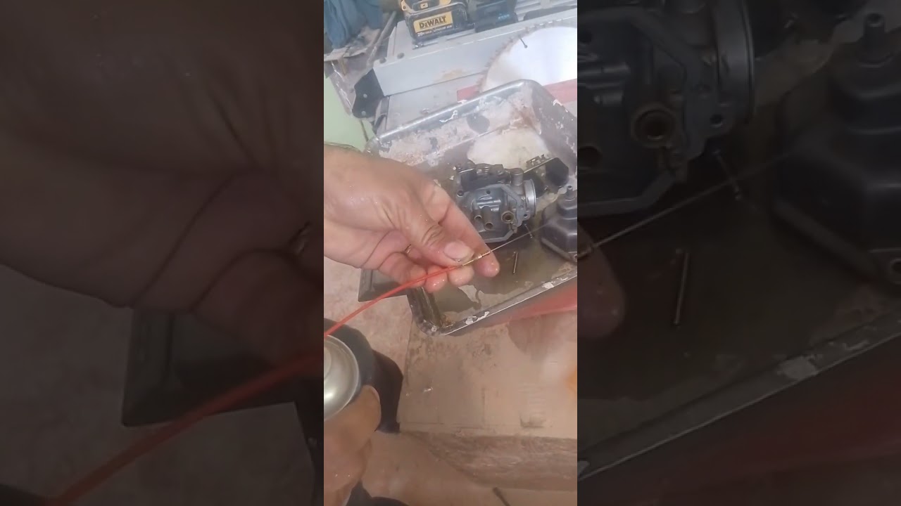 Como limpiar un carburador de motos 