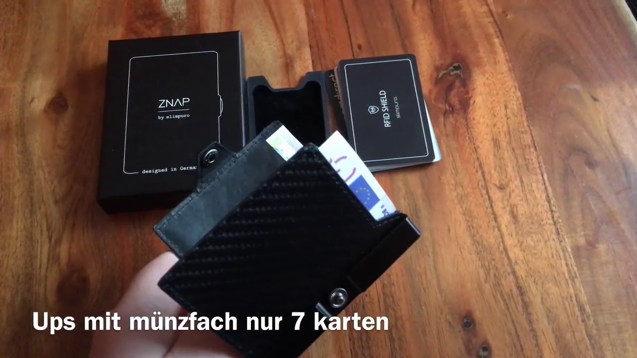 ZNAP Kreditkartenetui von SLIMPURO