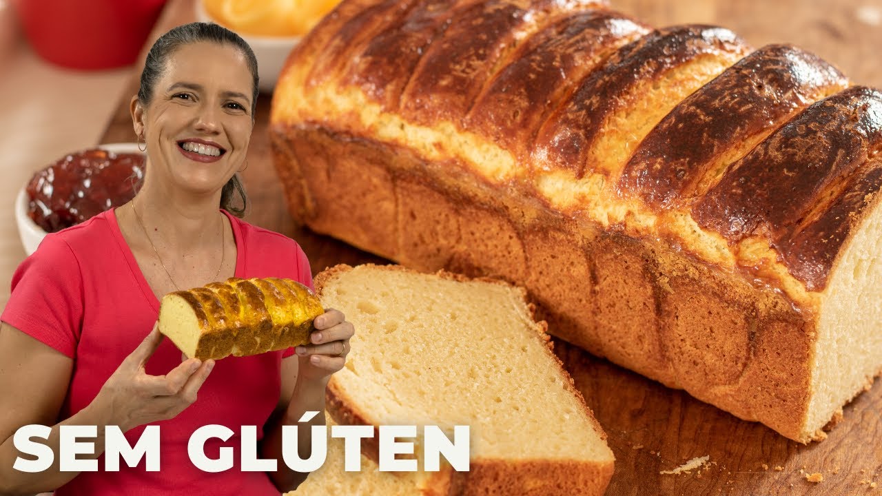 ESSE NEM VAI ESFRIAR, PARECE QUE TEM QUEIJO - PÃO DE LEITE DELICIOSO (BRIOCHE) SEM GLÚTEN SEM AÇÚCAR