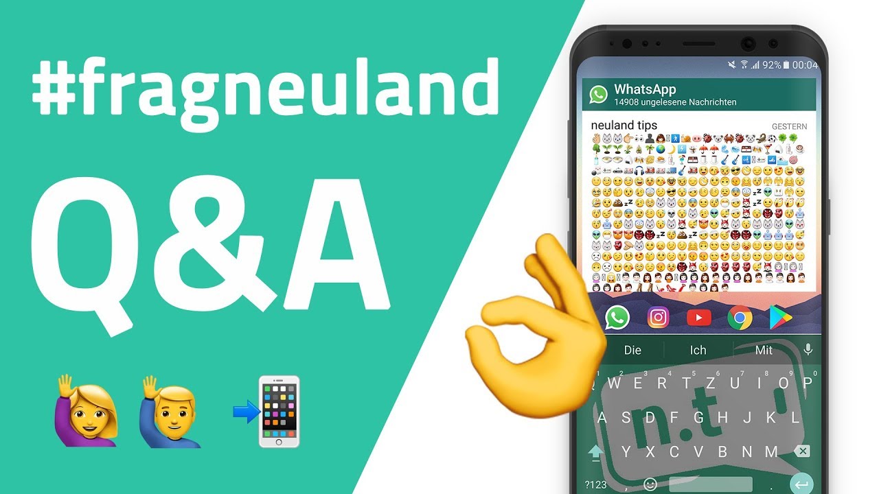 #fragneuland Q&A: Datenvolumen, WhatsApp, Social Media Zukunft, App-Käufe und mehr
