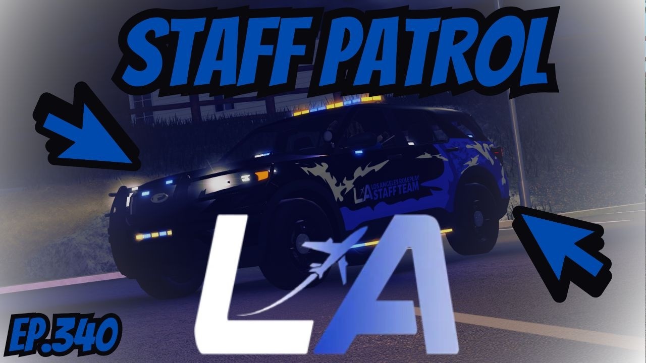 Staff Patrol in Los Angeles Roleplay! (Emergency Response Liberty County)