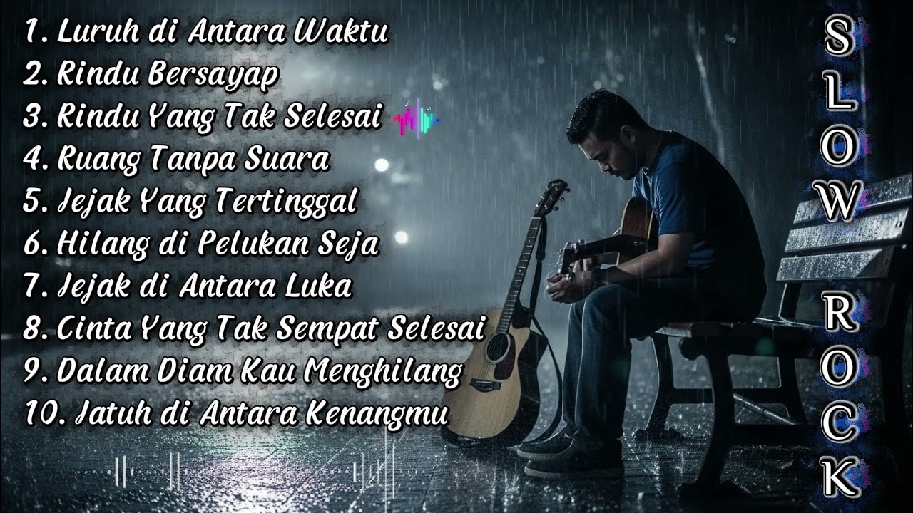 SLOW ROCK MELAYU PALING POPULER✨ | LAGU BALLAD MELAYU BIKIN NOSTALGIA🌙🎶