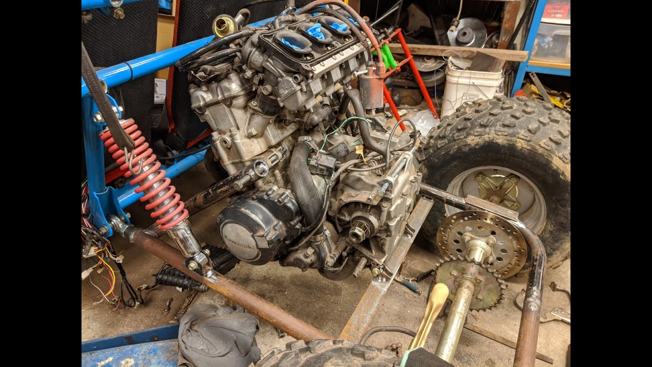 150cc Sunl Buggy swap to 600cc engine. Part 1