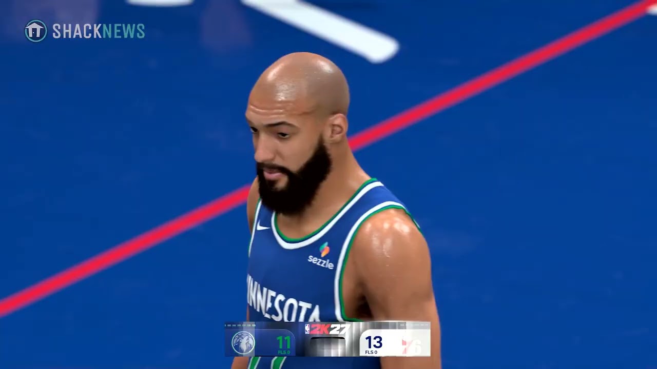 Геймплей NBA 2K27 &mdash; 76ers против Timberwolves