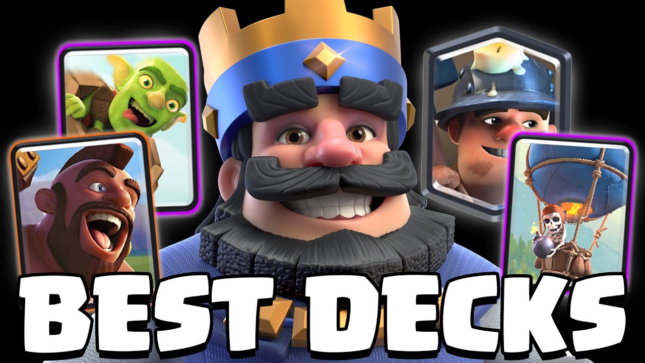 BEST DECK for EVERY WIN CONDITION in Clash Royale!