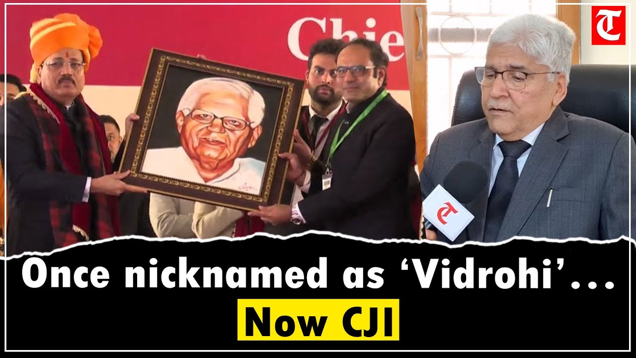 From &lsquo;Vidrohi&rsquo; to CJI: The inspiring journey of Justice Surya Kant
