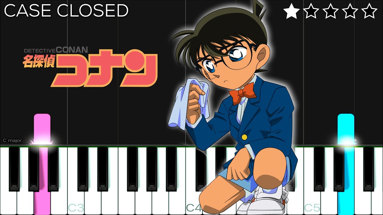 Detective Conan - Case Closed | EASY Piano Tutorial