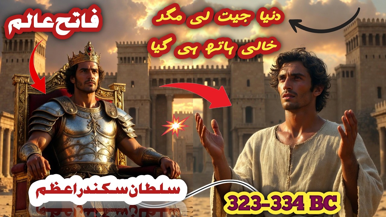 Sikandar e Azam | The King Who Conquered The World But Died Empty Handed (356–323 BC)