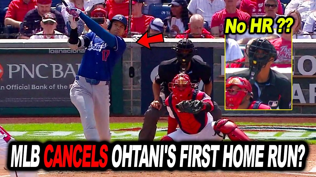Ohtani's First Home Run Voided &mdash; MLB Reveals Shocking Probe Results After Nationals&rsquo; Accusation