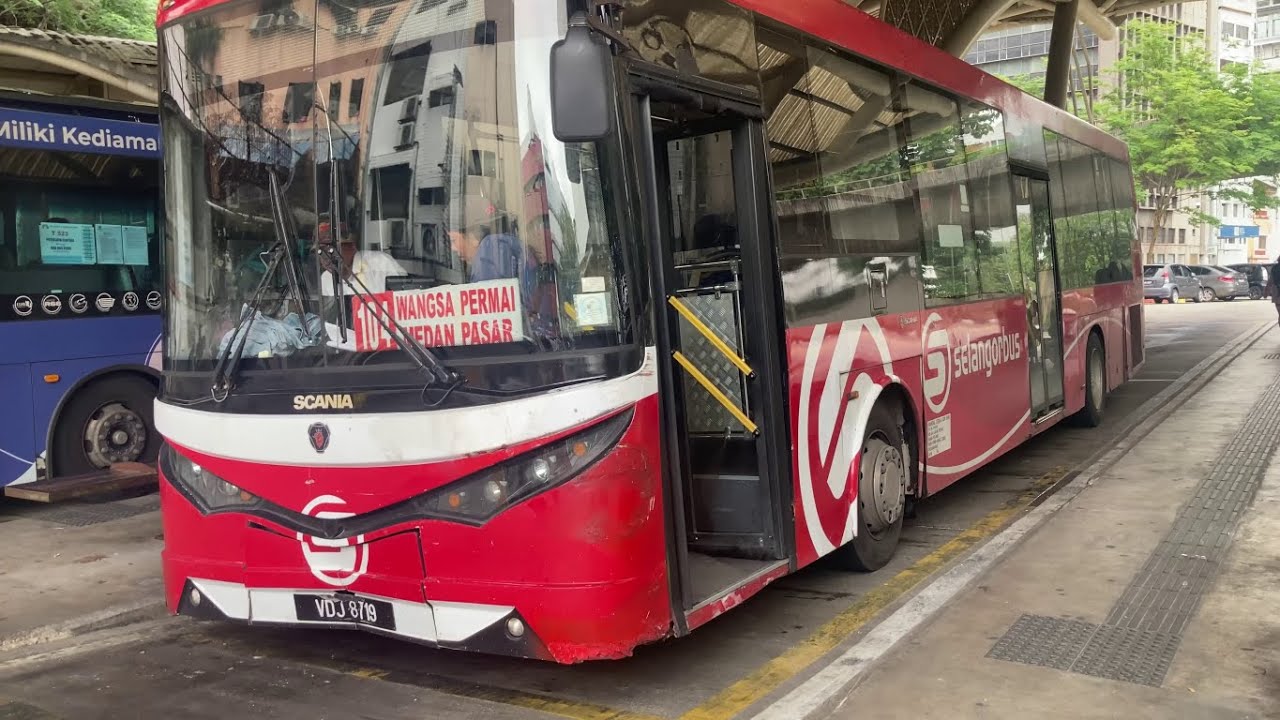 Selangor (Omni)Bus Scania K250UB (VDJ8719) Exterior & Interior
