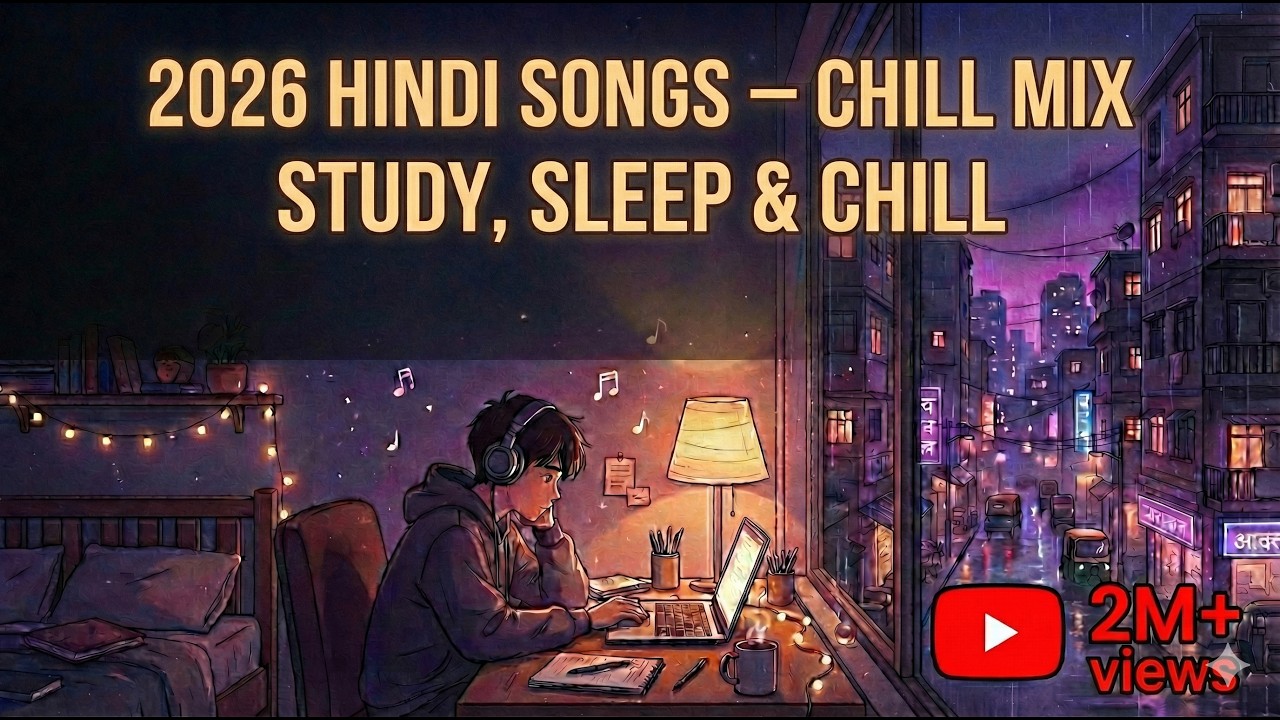 Best of Bollywood Hindi Chill Mix Playlist | 25 mins nonstop music to relax, drive, study, sleep
