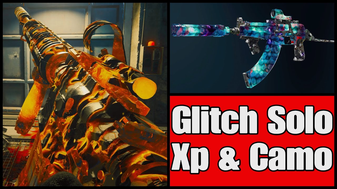 Black Ops 6 Zombies - Glitch Solo After Patch / Xp & Camouflage