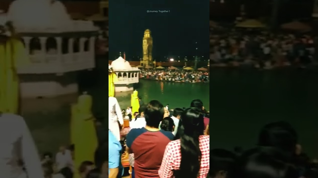 HarKi Pauri Haridwar🙏 #gangaaartiharidwar #gangadarshan #shorts