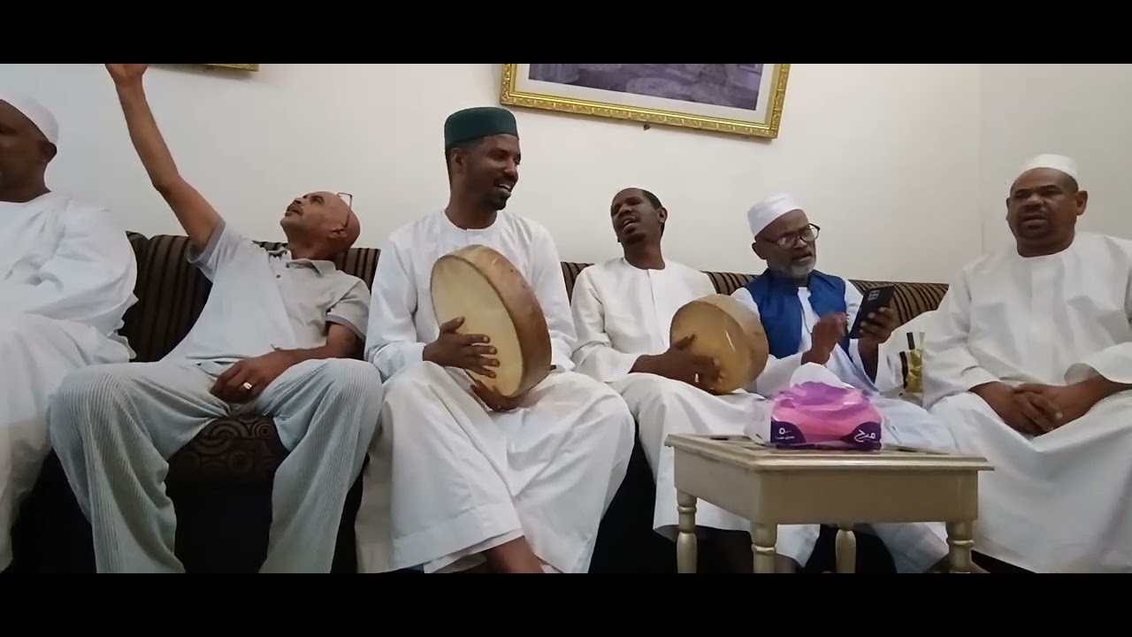 ياليلة ليلك جنا معشوقك اوه وانا ، المادحان بكري عبدالكريم والمقدم محمد عبدالكريم