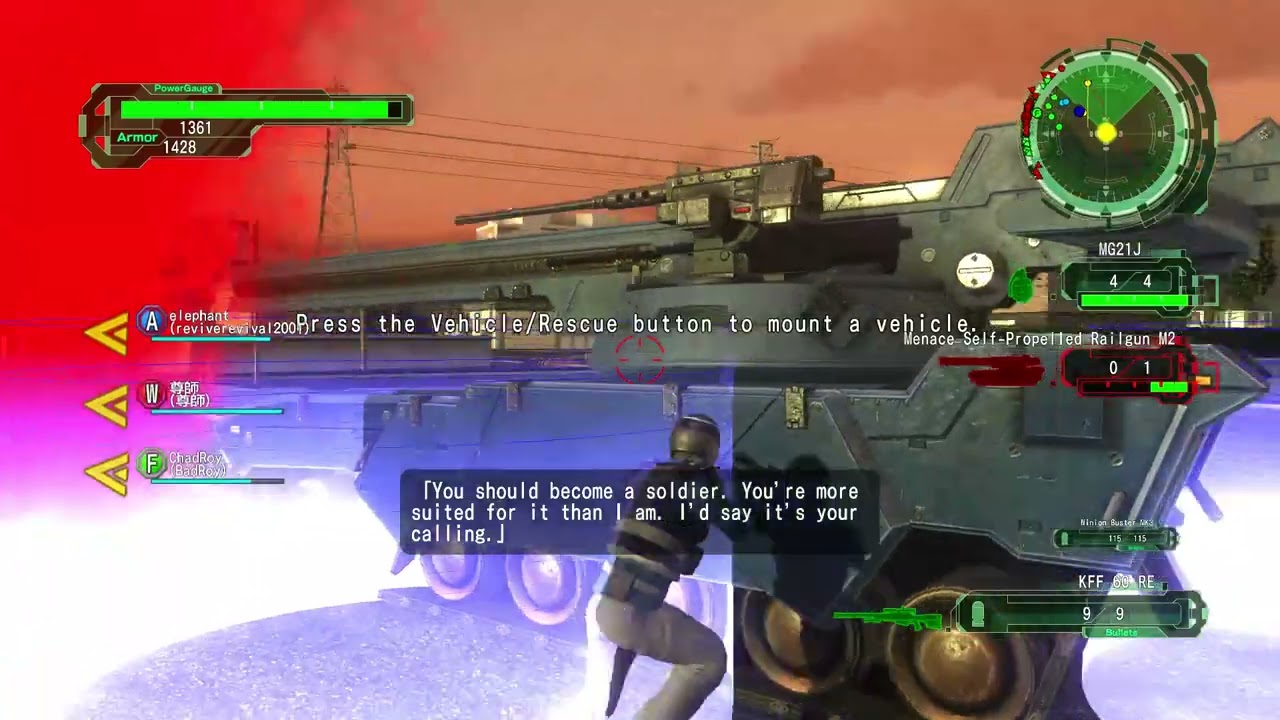 Earth Defence Force 6 - An Impressive Shot