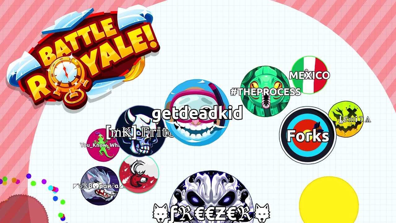 AGAR.IO // BATTLE ROYALE //  NEW GAME MODE //  WITH TIMID