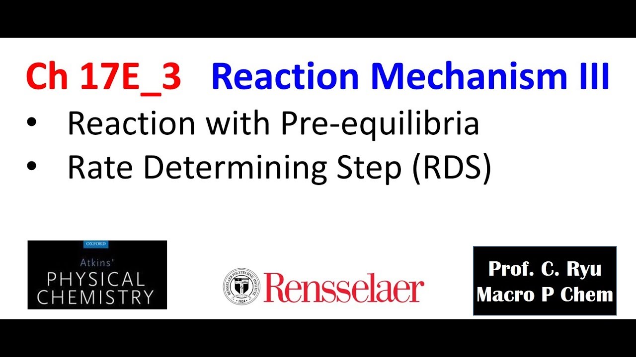 Ch17E 3 Reaction Mechanism III
