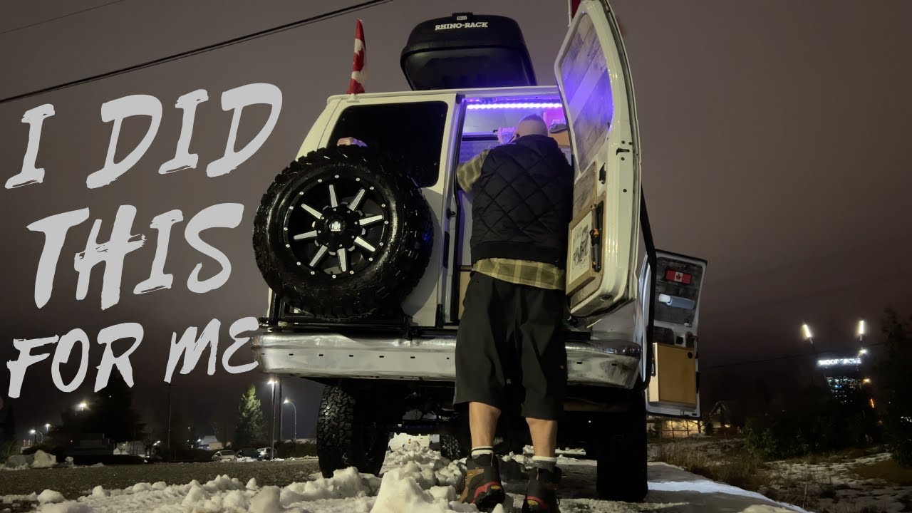 LAST PROJECT AT THE SHOP + Helping a Van Lifer Sleeping In The Cold With No Heater