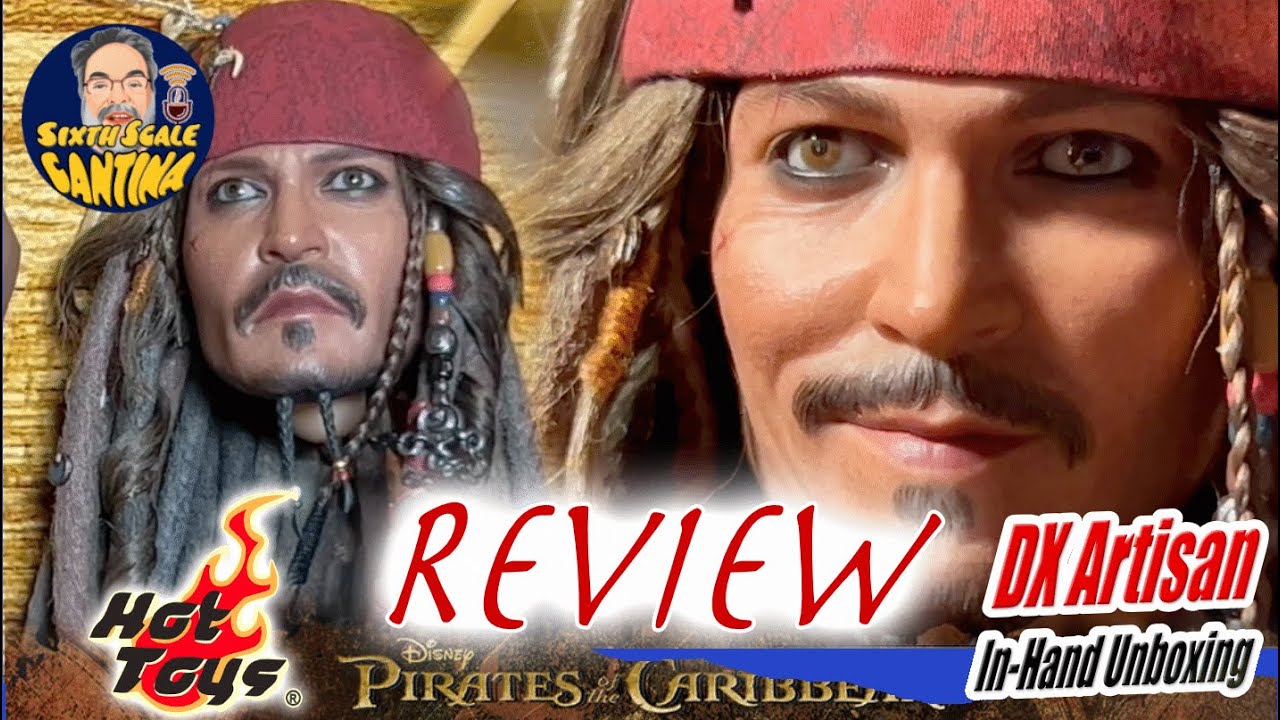 Hot Toys Jack Sparrow DX39 Artisan Edition Unboxing & Review | Sixth Scale Pirates Of The Caribbean