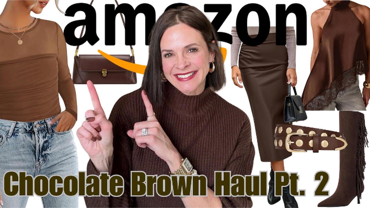 Brown is the NEW Black: Chic Chocolate Brown Amazon Finds, Monochromatic Outfits #outfitideas