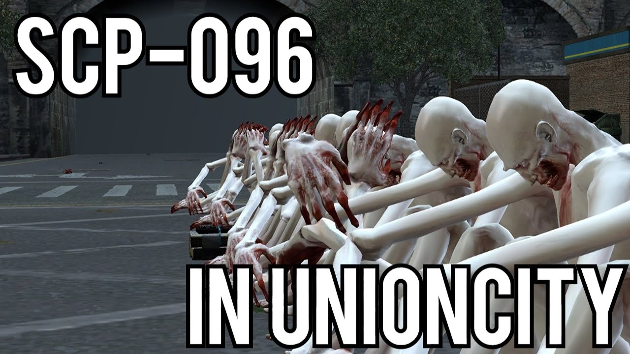 Эксперименты SCP-096 в RP_UNIONCITY (геймплей Garry's Mod)
