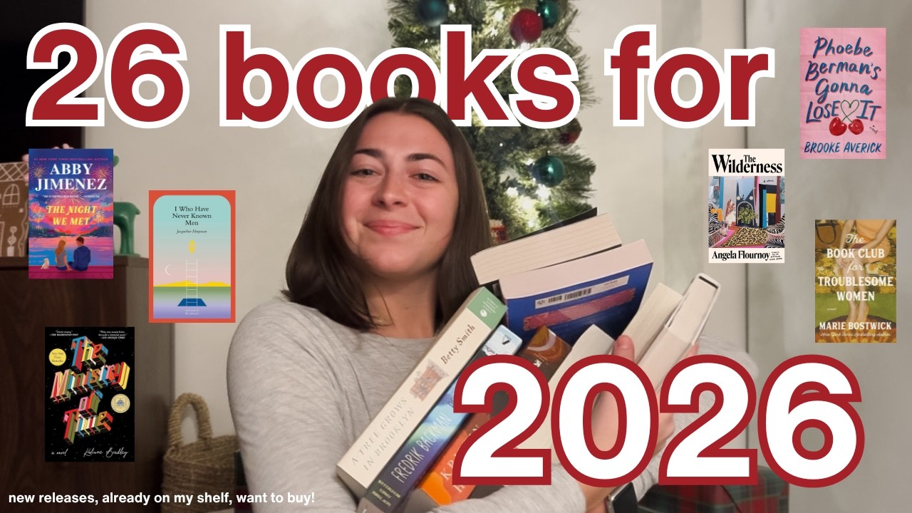 26 books I'm reading in 2026 (beginning of year TBR)