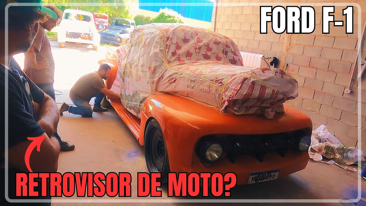 FORD F-1 EM DOSE DUPLA| RETROVISOR DE MOTO NA F-1?