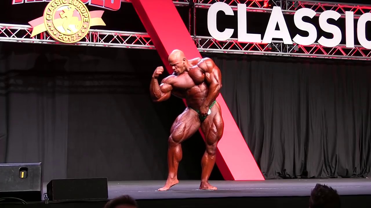 The new Arnold Europe Pro 2017 winner BIG RAMY....