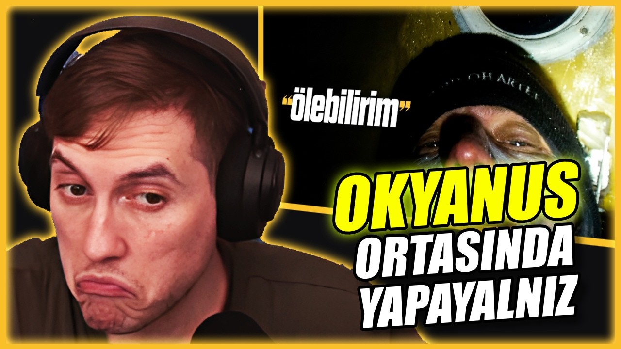 RRaenee | KAYIKLA OKYANUSU GEÇMEYE ÇALIŞAN ADAM | Tepki | @Bentropi ​