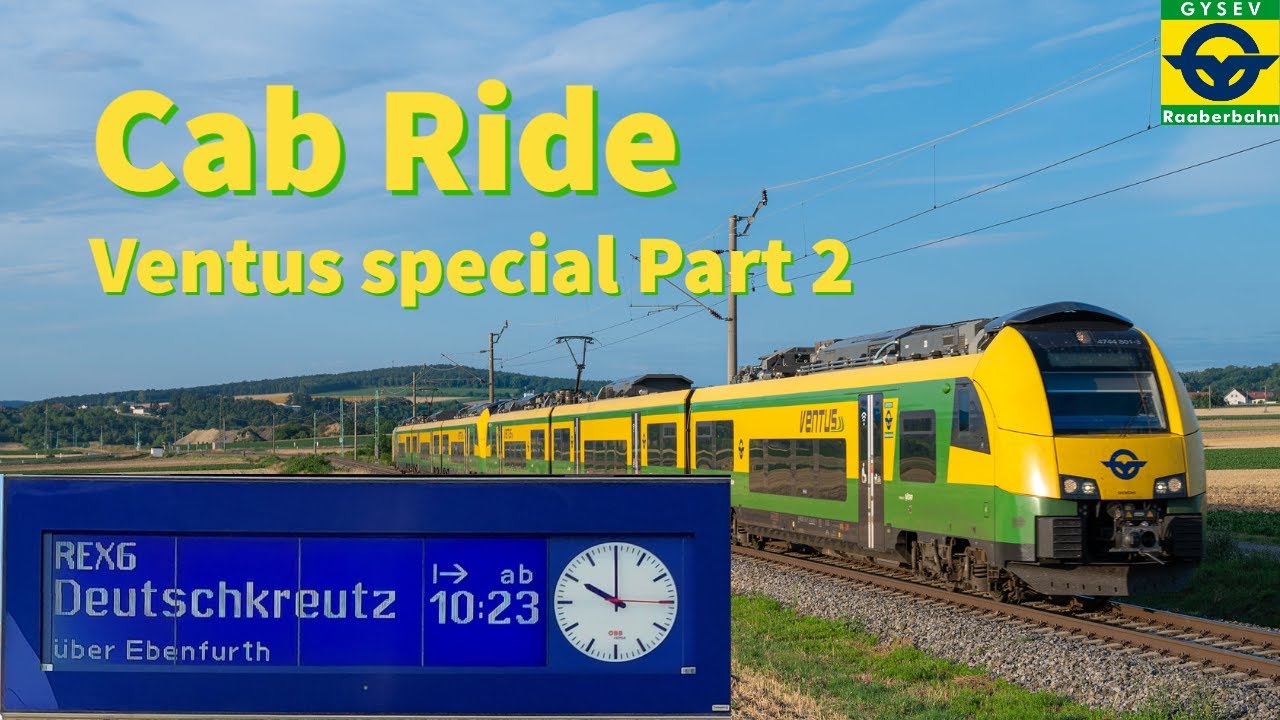 Cab Ride// Führerstandsmitfahrt Ventus special Part 2