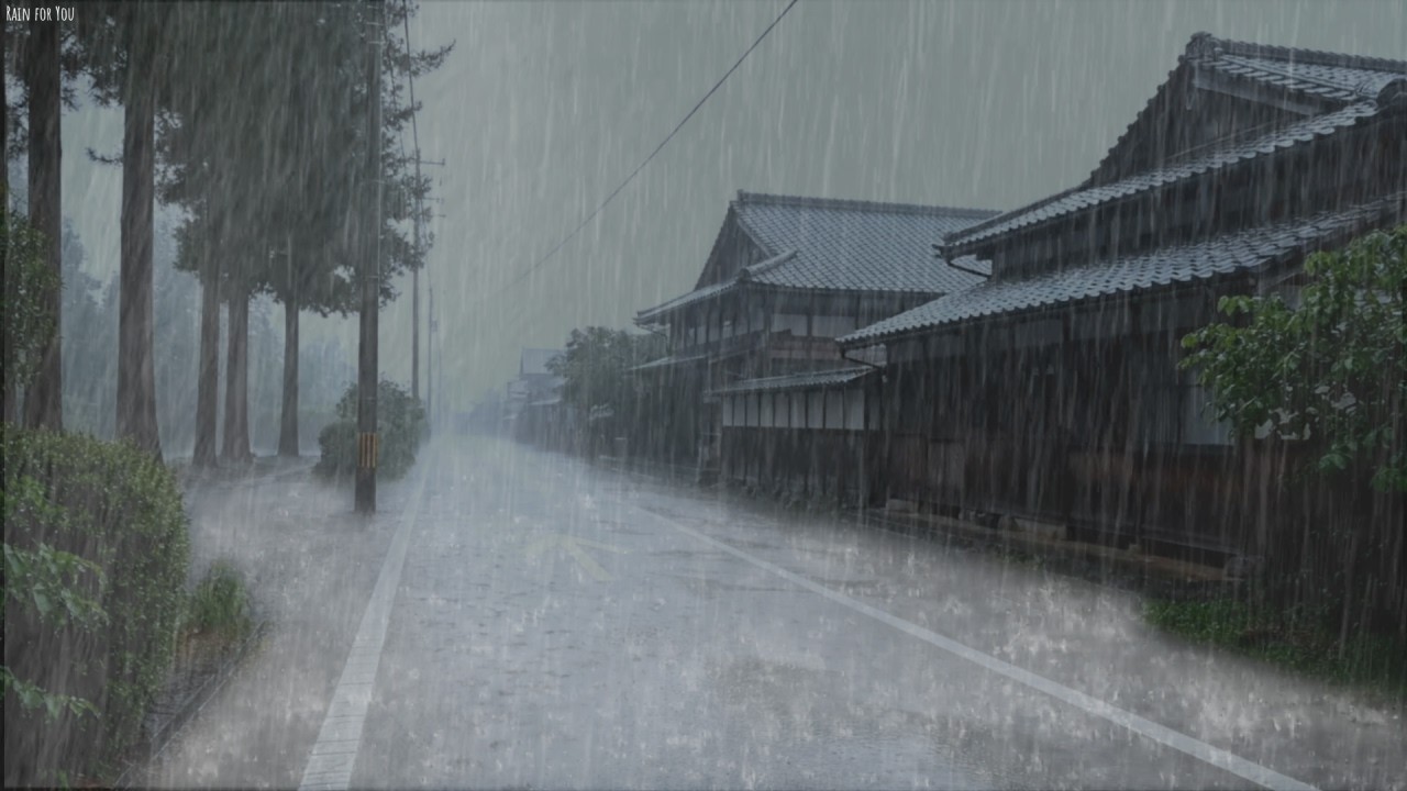Rain Sounds For Sleeping | Heavy Rain and Thunderstorm for Deep Sleep At Night