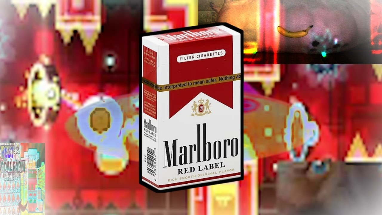 Marlboro reds (Smoking Demon) by xSlendy | Geometry Dash