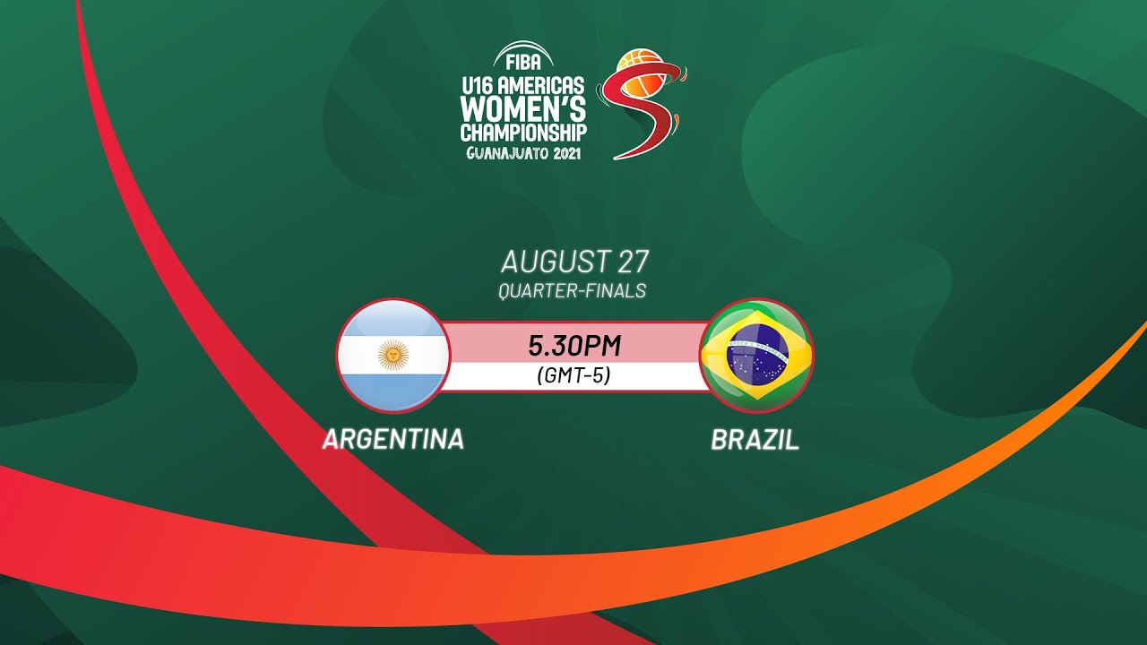 Quarter-Finals: Argentina v Brazil | Full Game - FIBA U16 Americas Women's Championship 2021